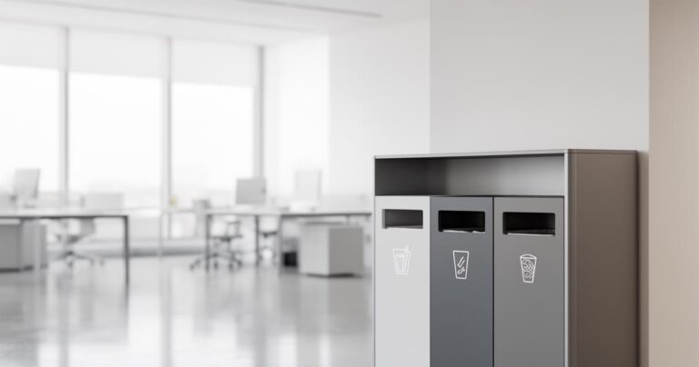 Comment choisir la solution de tri sélectif idéale pour bureaux modernes