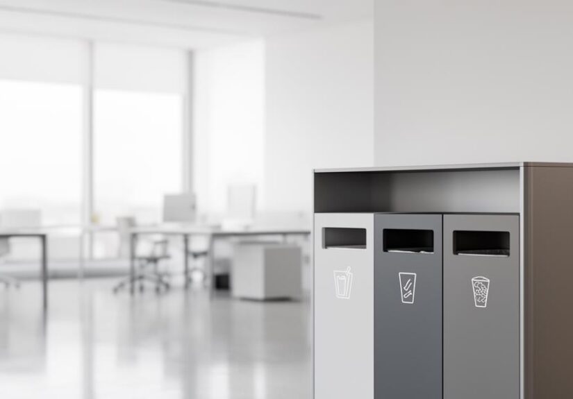 Comment choisir la solution de tri sélectif idéale pour bureaux modernes